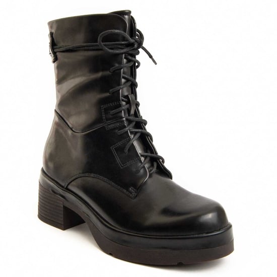 Montevita Heel Ankle Boot Rammba In Black
