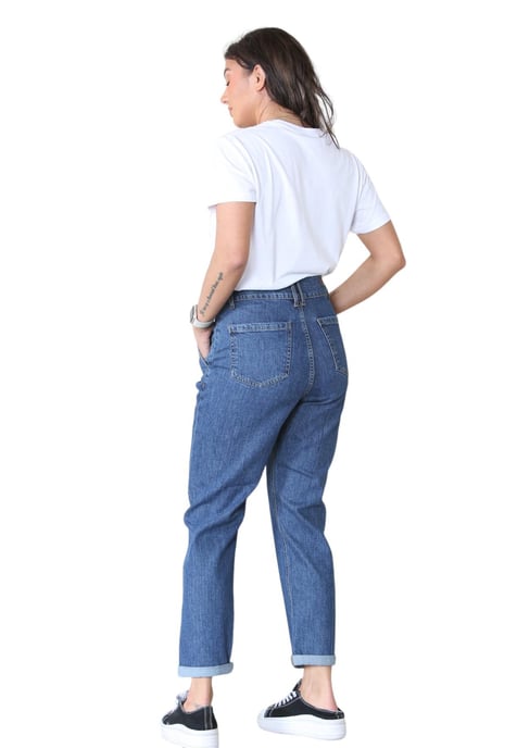 MYT Womens boyfriend jeans in blauw - Image 6