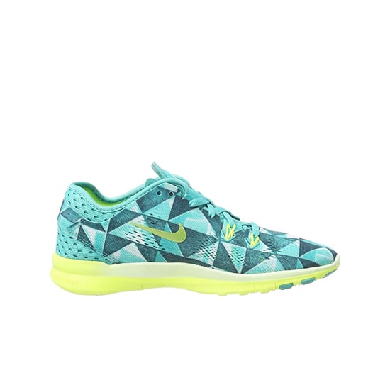Nike Free 5.0 TR Fit PRT Lace Up Blue Synthetic Womens Trainers 704695 402