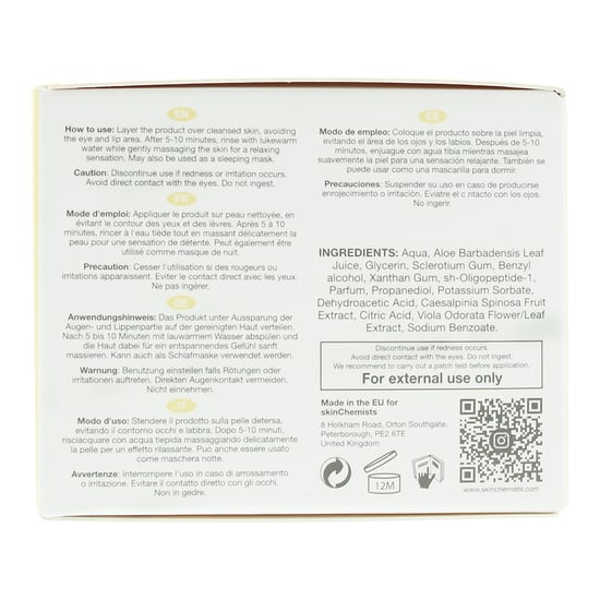 Skin Chemists Advanced Anti-Ageing Epidermal Growth Factor Cell Regrowth Mask 50ml