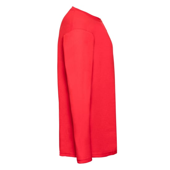 Fruit of the Loom Heren Valueweight T-shirt met lange mouwen (Rood) - Image 3