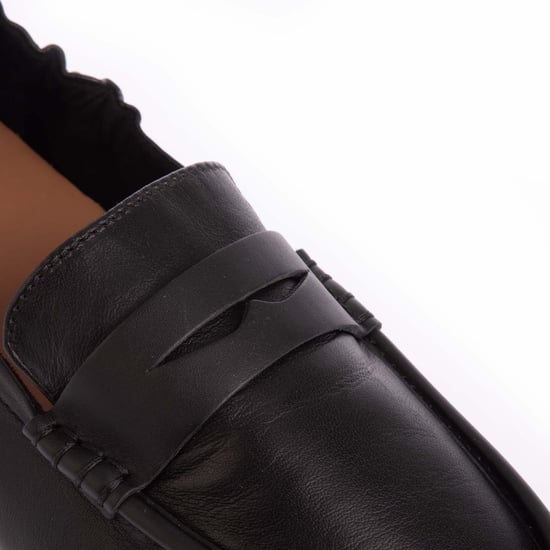 Women's Fit Flop Allegro Leather Penny Loafers in Black