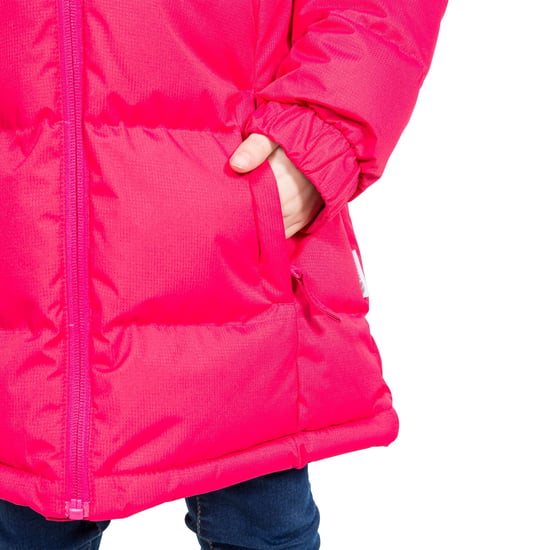 Trespass Girls Tiffy Padded Coat (Deep Pink)