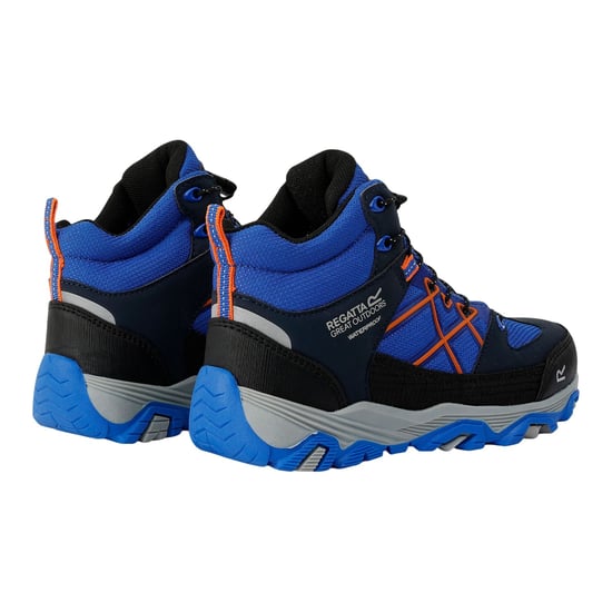 Regatta Childrens/Kids Samaris III Walking Boots (Oxford Blue/Orange)