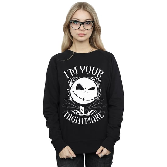 Disney Dames/Dames Nightmare Before Christmas Nightmare Sweatshirt (Zwart) - Image 2