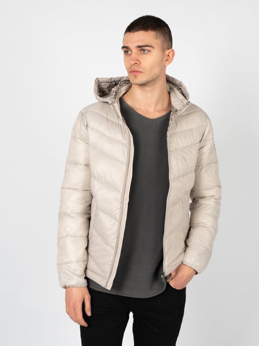 Guess jas Down Jkt Mannen Grijs - Image 3
