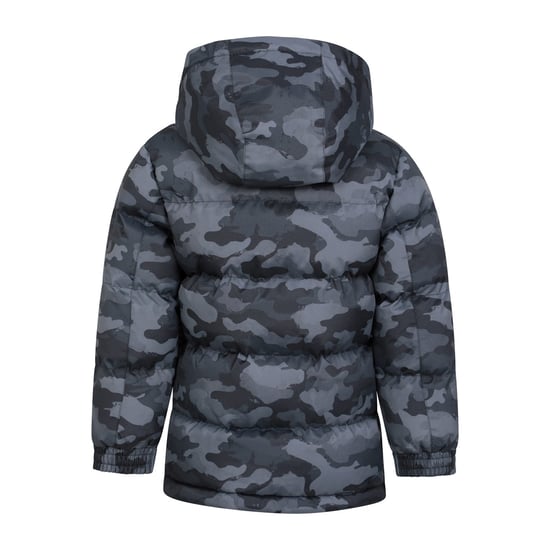 Mountain Warehouse Snow II bedrukte waterafstotende gewatteerde jas voor kinderen/Kinderen (Camo Groen) - Image 2