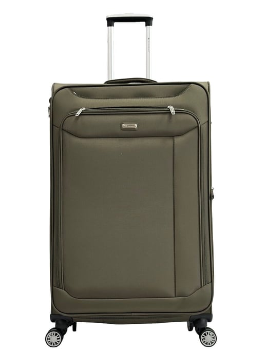 Lightweight Suitcase 4 Wheel Luggage Travel Cabin TSA Soft Bag