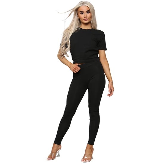 Kruze Dames Stretch Legging - Zwart - Image 4