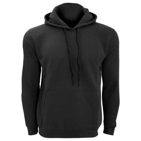 SOLS Snake Unisex Hooded Sweatshirt / Hoodie (Zwart) - Image 1