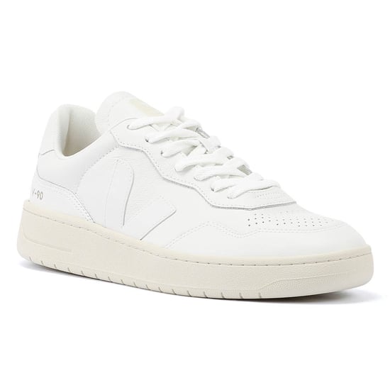 Veja V-90 Leder Heren Wit Sportschoenen - Image 2