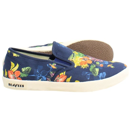 Seavess Baja Trina Turk Dames Marineblauwe Plimsolls - Image 4