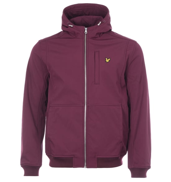 Lyle & Scott Outdoorjas Softshell Jacket Rood - Image 1