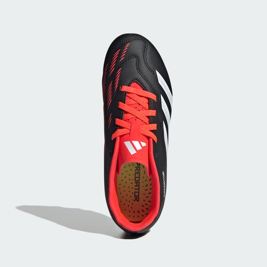 Boy's adidas Juniors Predator Club FxG Football Boots in Black - Image 2