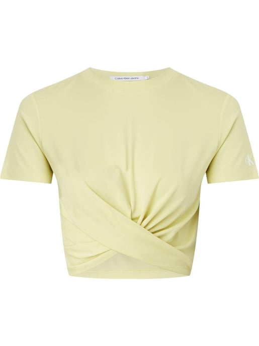 Calvin Klein Twisted Cropped T-shirt voor dames - Image 1