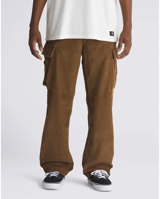 VANS Service Cargo Cord Loose Tapered Pants voor heren in Coffee Liqueur - Image 2