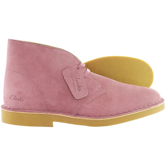 Clarks Originals Desert Dames Roze Laarzen - Image 4