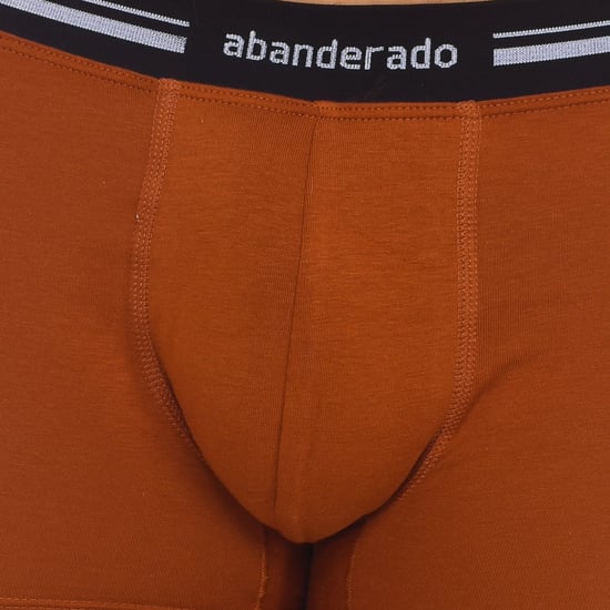 Stretch cotton boxer with extra soft waistband, model A077I for men. Maximum daily comfort.