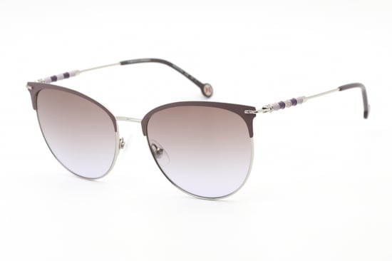 Carolina Herrera CH 0037/S Zonnebril PALLADIUM LILA / BROWN SH VIOLET - Image 1