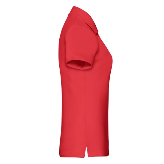 Fruit of the Loom Dames/dames Premium Poloshirt (Rood) - Image 3