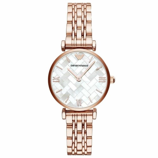 Emporio Armani AR11110 Gianni T-Bar Rose-Gold Tone dameshorloge - Image 1