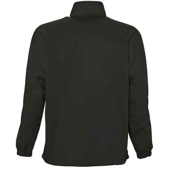 SOLS Ness Unisex Zip Neck Anti-Pill Fleece Top (Zwart) - Image 2