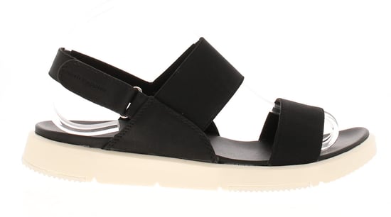 Hush Puppies Dames Sandalen Plat Selena Klittenbandsluiting zwart - Image 2