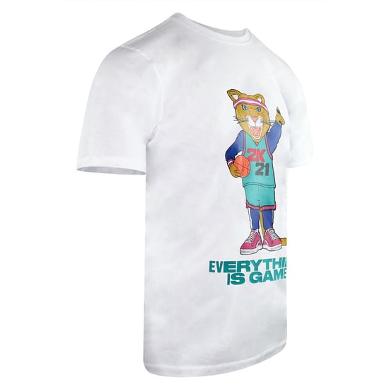 Puma Short Sleeve Crew Neck White Mens 2K Dylan T-Shirt 532920 01