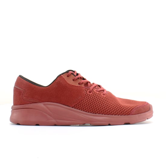 Supra Noiz Cayenne Red Textile Mens Lace Up Trainers 08131 658
