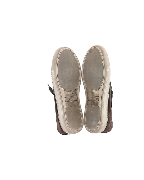 Lanvin Classic Tennis Sneakers in Bruin Suède - Image 6