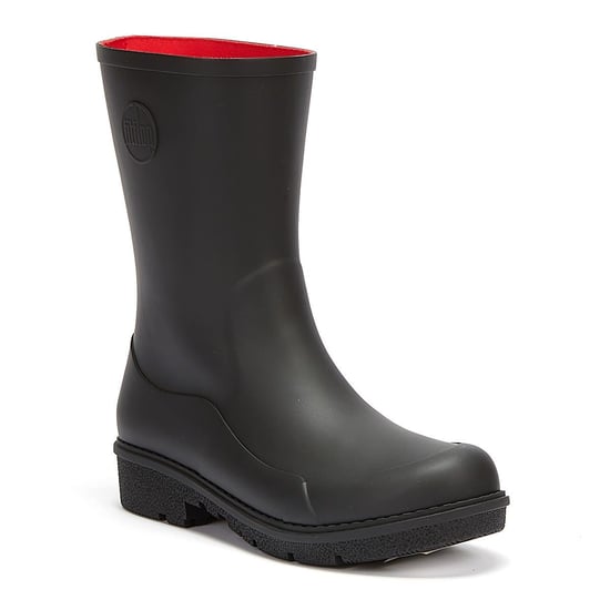 FitFlop Wonderwelly Korte Dames Zwarte Laarzen - Image 2