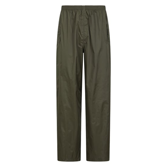 Mountain Warehouse Heren Pakka waterdichte overbroek (Donkere Khaki) - Image 1