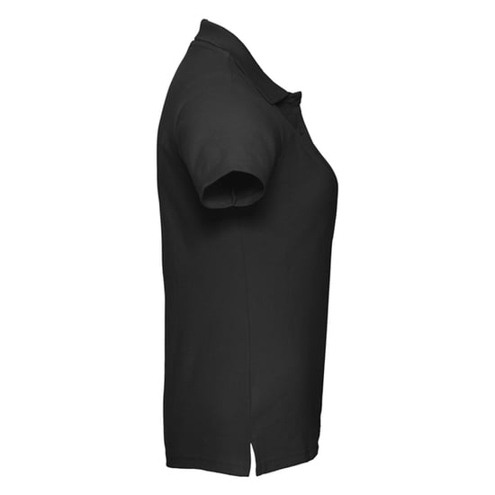Russell Dames/Dames Klassiek Polycotton Poloshirt (Zwart) - Image 3