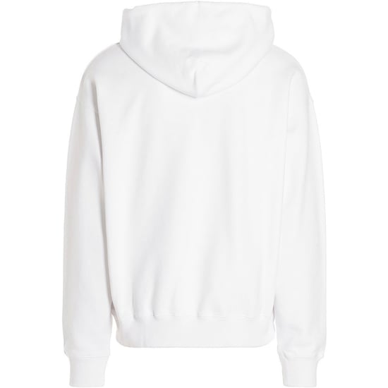 Off-White Spray Helvetica Skate Fit White Hoodie