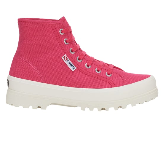 Superga Womens/Ladies 2341 Cotu Alpina High Tops (Fuchsia Pink/Avorio)