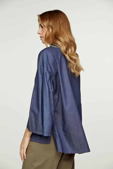 Indigo Denim Style Jacket