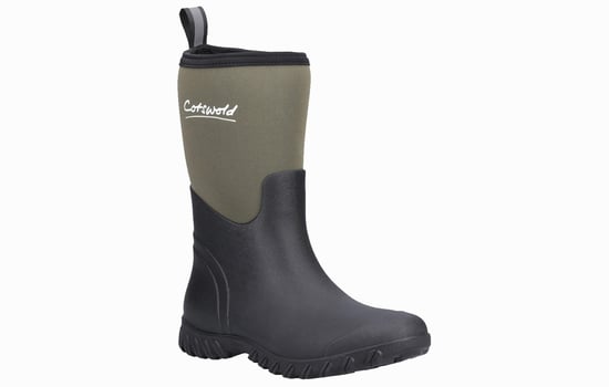 Cotswold Ashmead Rubberen Groene Dames Regenlaarzen - Image 2