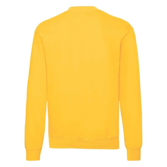 Fruit of the Loom Mens Classic 80/20 Set-in Sweatshirt (Sunflower Yellow)