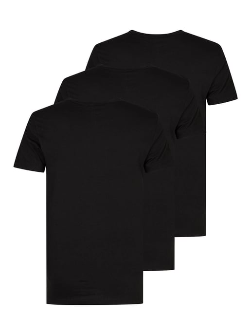 Petrol Industries - 3-pack T-shirts Men - Black