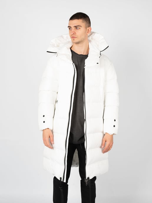La Haine Inside Us jas LM069 Mannen Wit - Image 3
