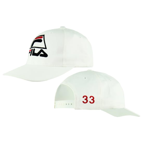 Fila Logo Heren Witte Pet - Image 3