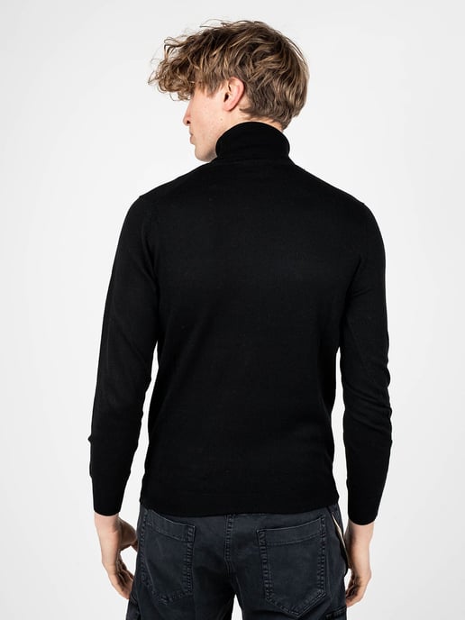 Xagon Man stoppen Turtleneck Mannen zwart - Image 4