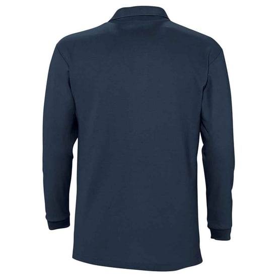 SOLS Volwassen uniseks Winter II poloshirt met lange mouwen (Marine) - Image 2