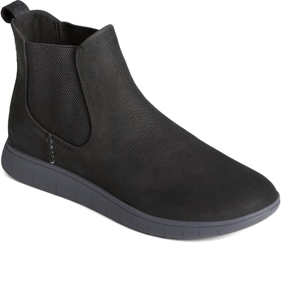 Sperry Coastal Plushwave Female Ladies Ankle Boots BLACK