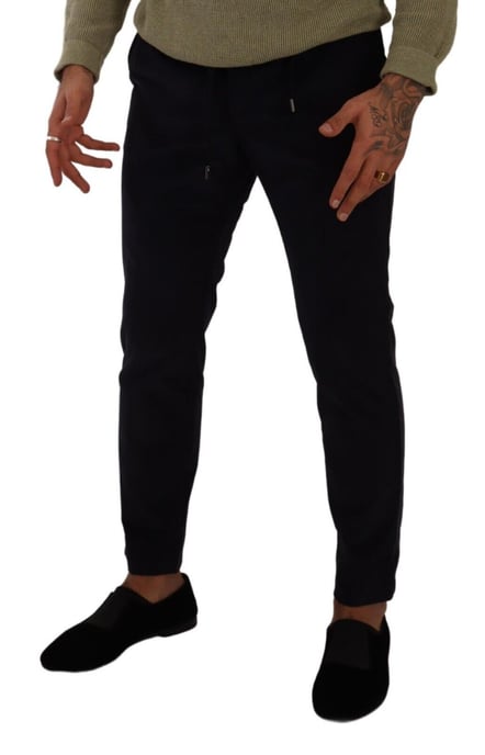 Donkere Skinny Corduroy Broek - Image 3