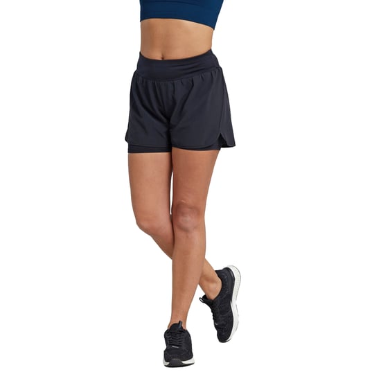 Mountain Warehouse Dames/Dames dubbellaags hardloopshort (Zwart) - Image 5
