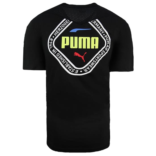 Puma Collective Triblend Heren Zwart T-Shirt - Image 2
