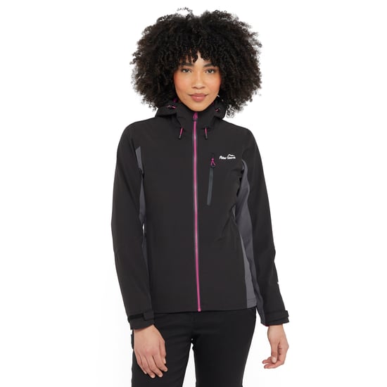 Peter Storm Women's Malham Stretch Waterproof Jacket with Adjustable Hood, Hiking Raincoat