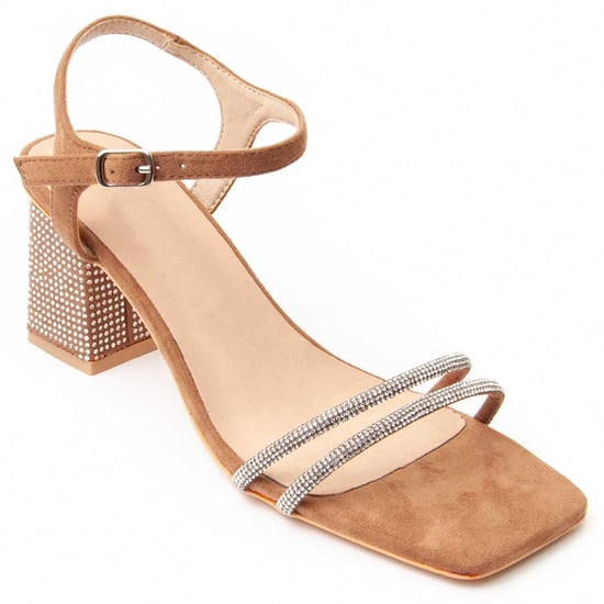 Montevita Heel Sandal Sanndarey10 in Bruin - Image 3