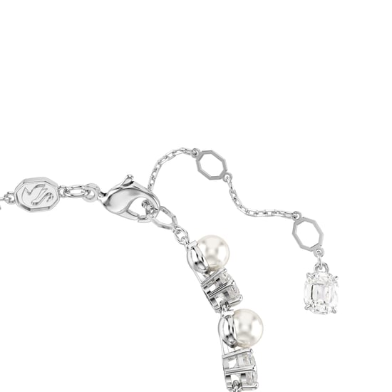 Swarovski 'Matrix Pearl' Dames Basis Metalen Armband - Zilver 5689625 - Image 3